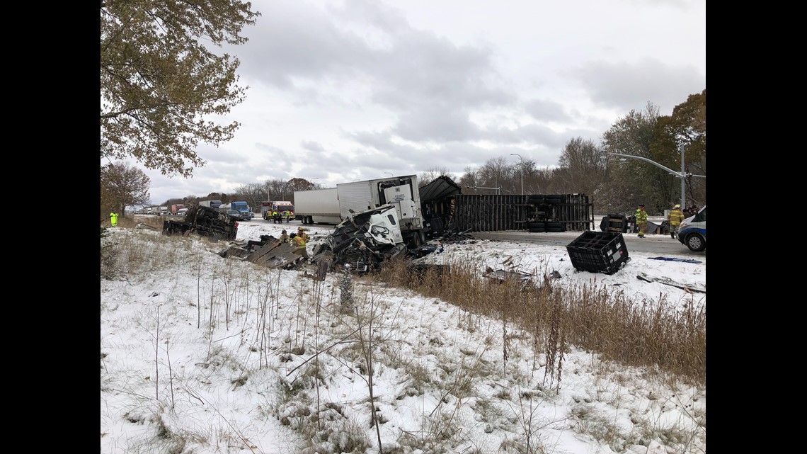 Deadly Crash Involving Two Semis, SUV Close Eastbound I-74, East Of The ...