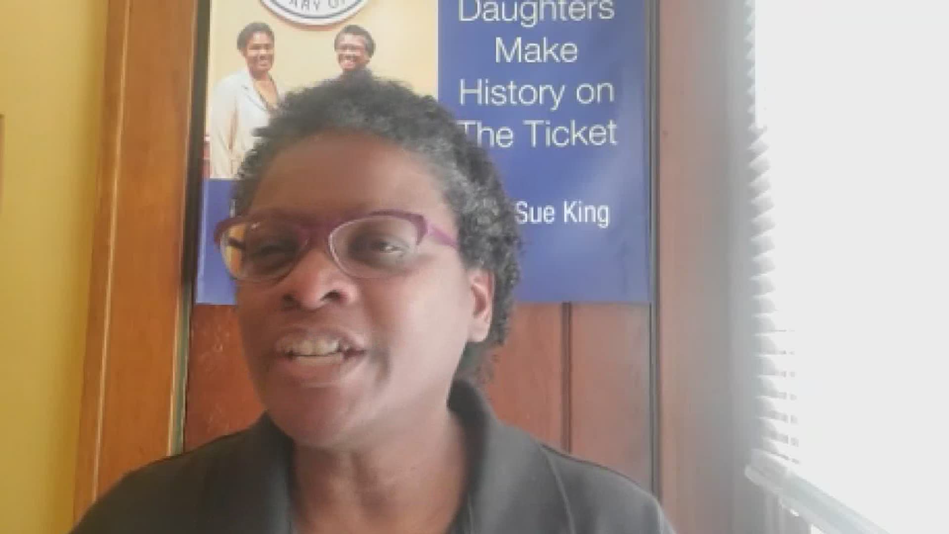 Ricki Sue King is running for president under the Genealogy Know Your Family History party.
