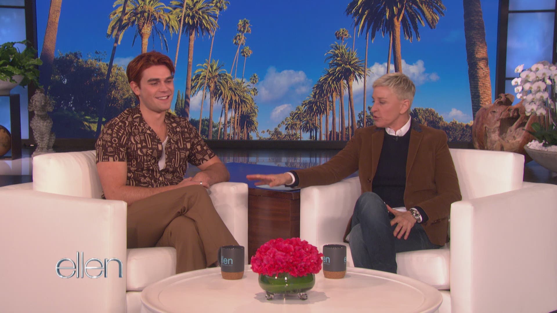Star of “Riverdale” KJ Apa stops by the show