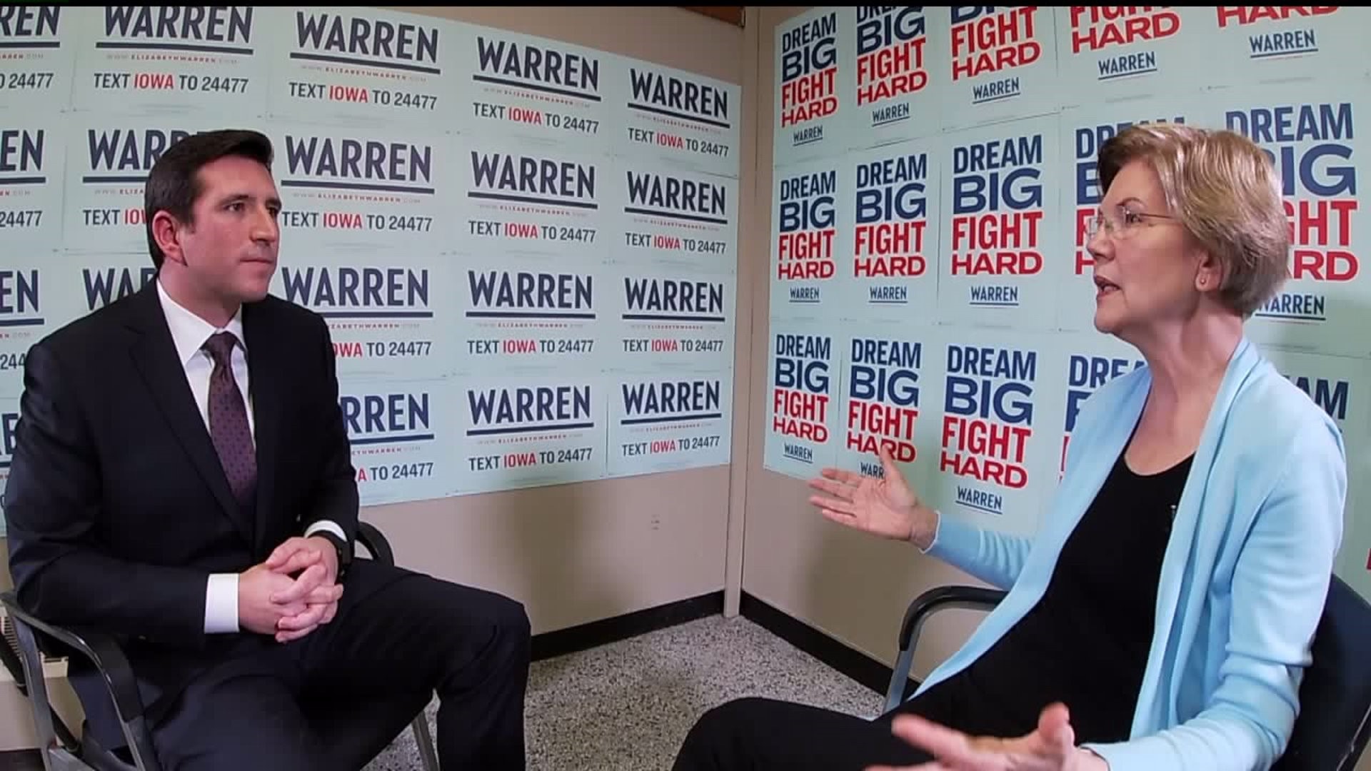 Why Elizabeth Warren says she supports impeaching the president