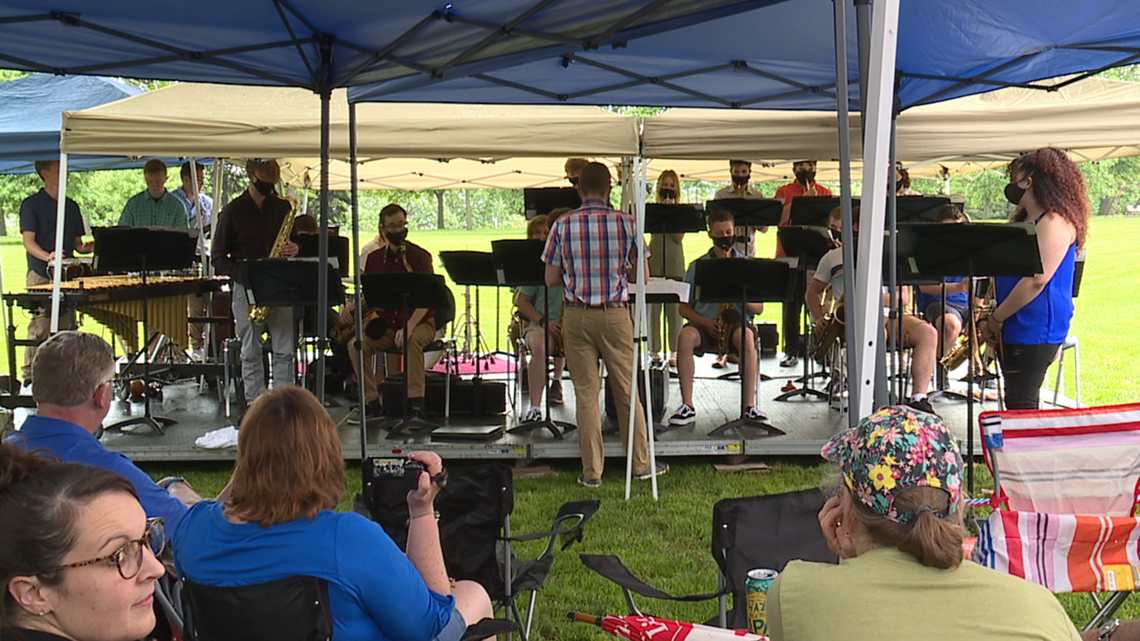 Live audience hears Davenport band for second time since pandemic ...