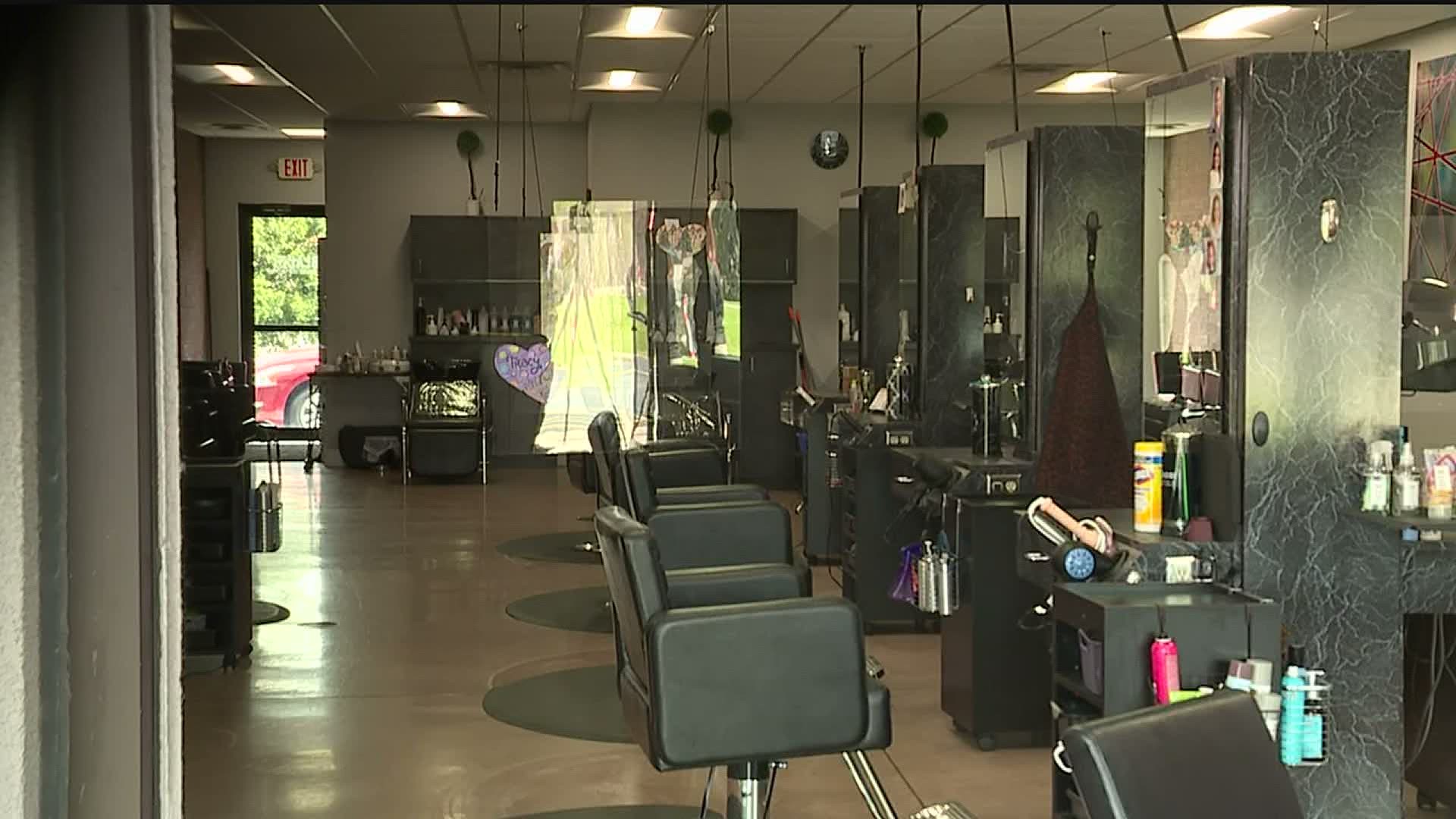 Blades Fifth Avenue Hair Sculpture has been closed for a month and a half. Now the owner says she could open as soon as the governor gives the okay.