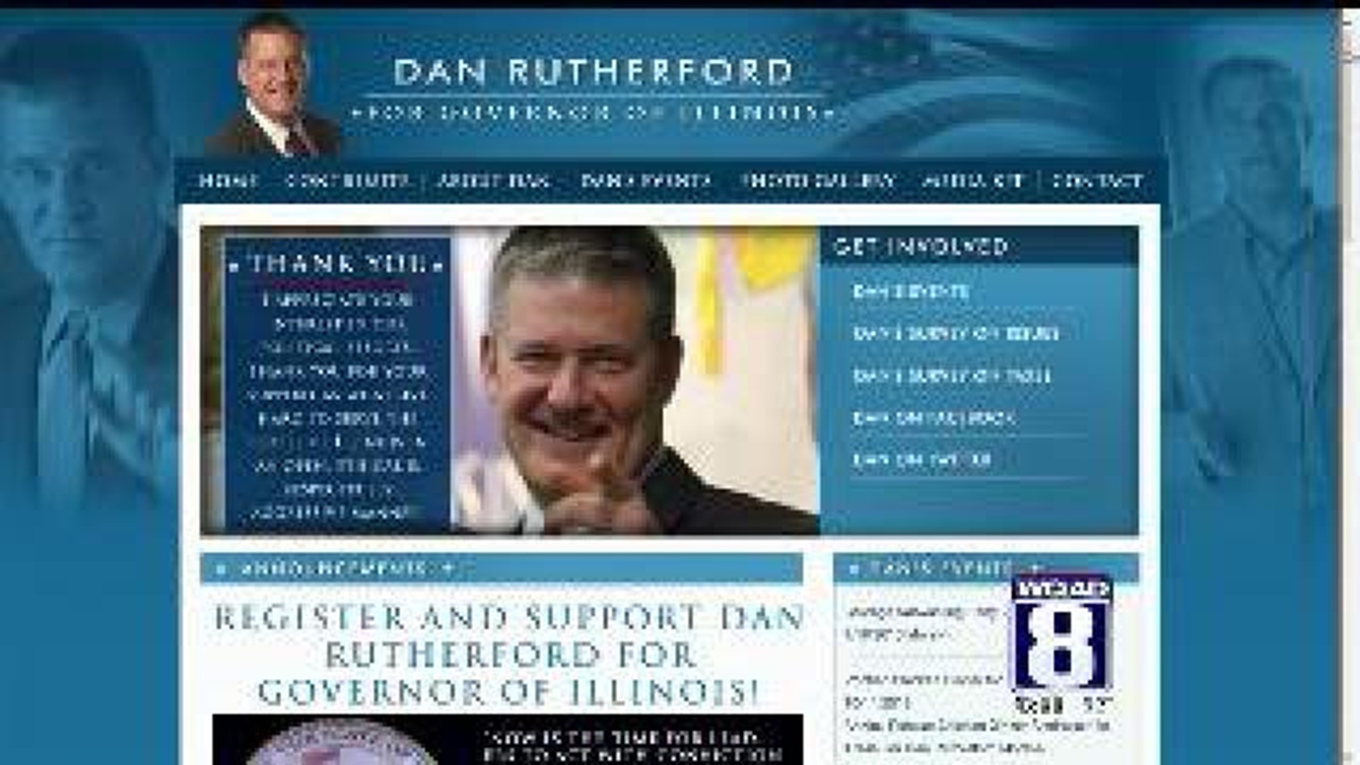 Rutherford announces plans to run for Illinois Governor in 2014