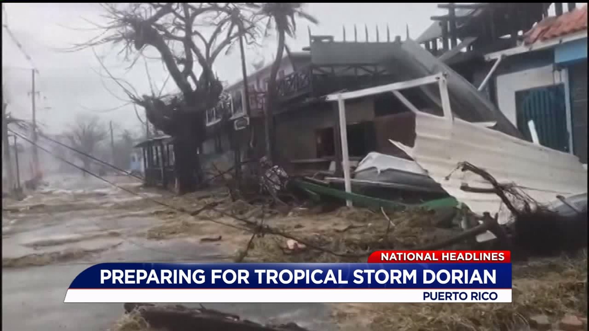 Tropical Storm Dorian is headed toward Puerto Rico