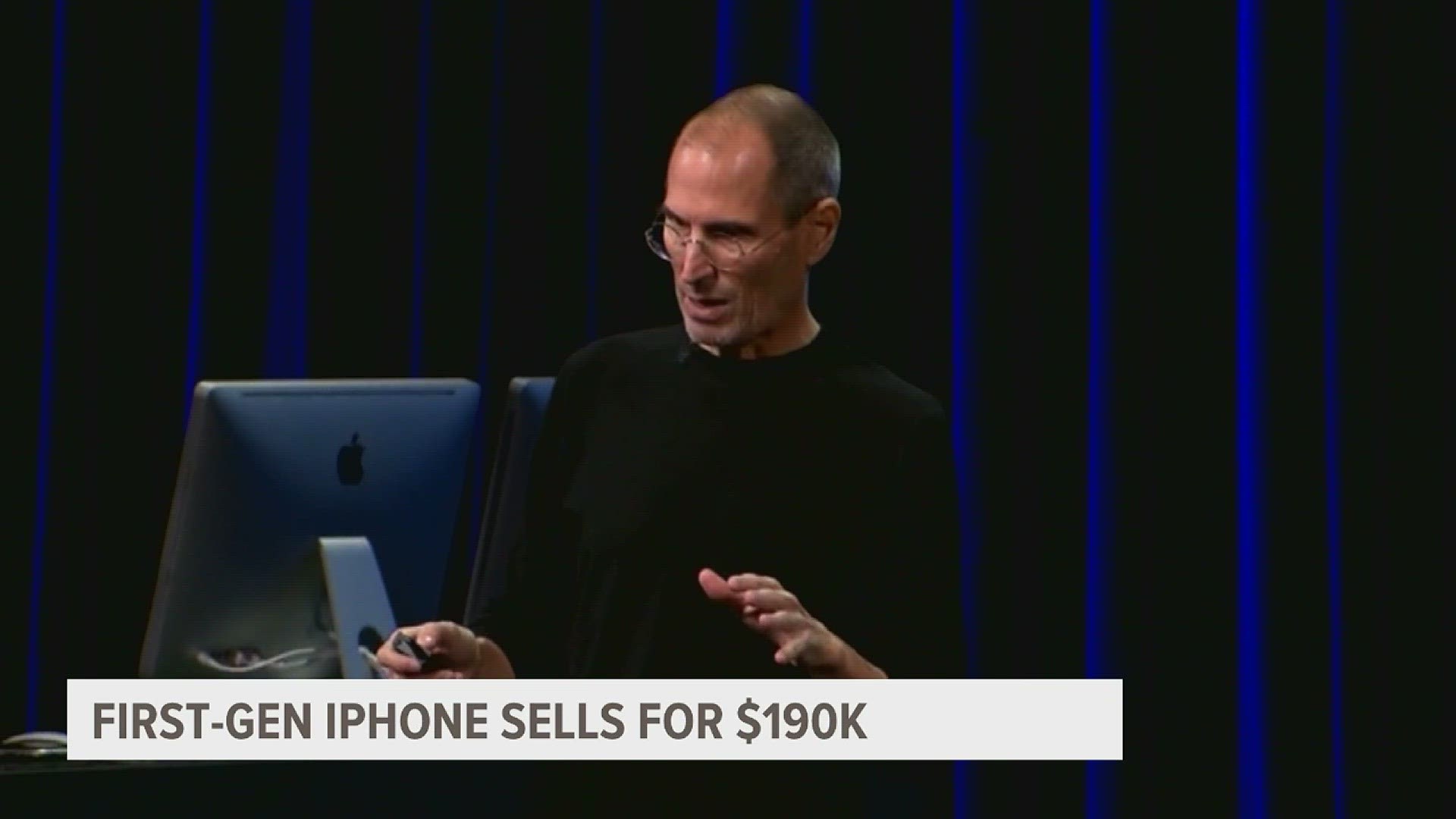 The first iPhone sold for $500 when it first came out in 2007.