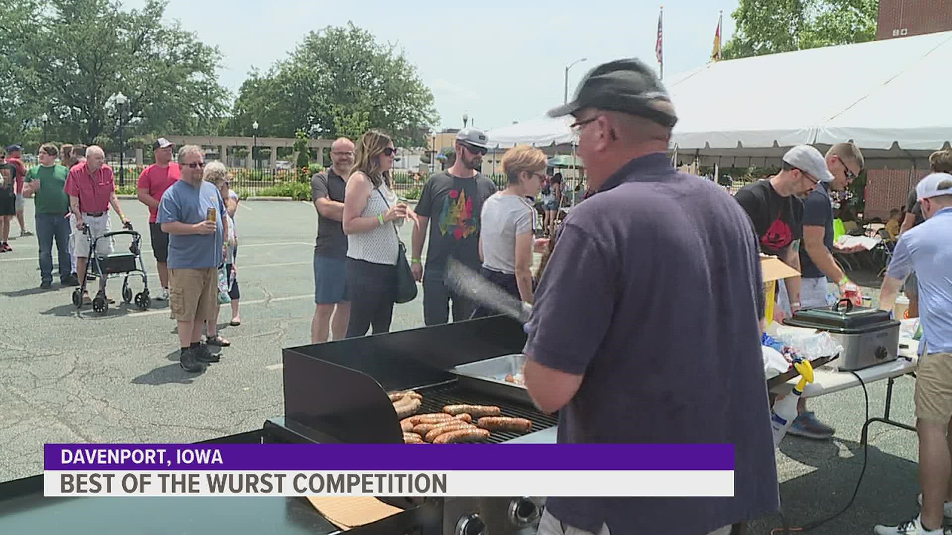 The German American Heritage Center crowned Jerry's Market in Moline as the winner of the best sausage in the Quad Cities.