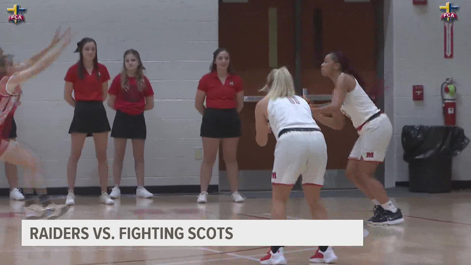 It's the third straight win for the Fighting Scot women as they pick up a 65-47 win over MSOE.