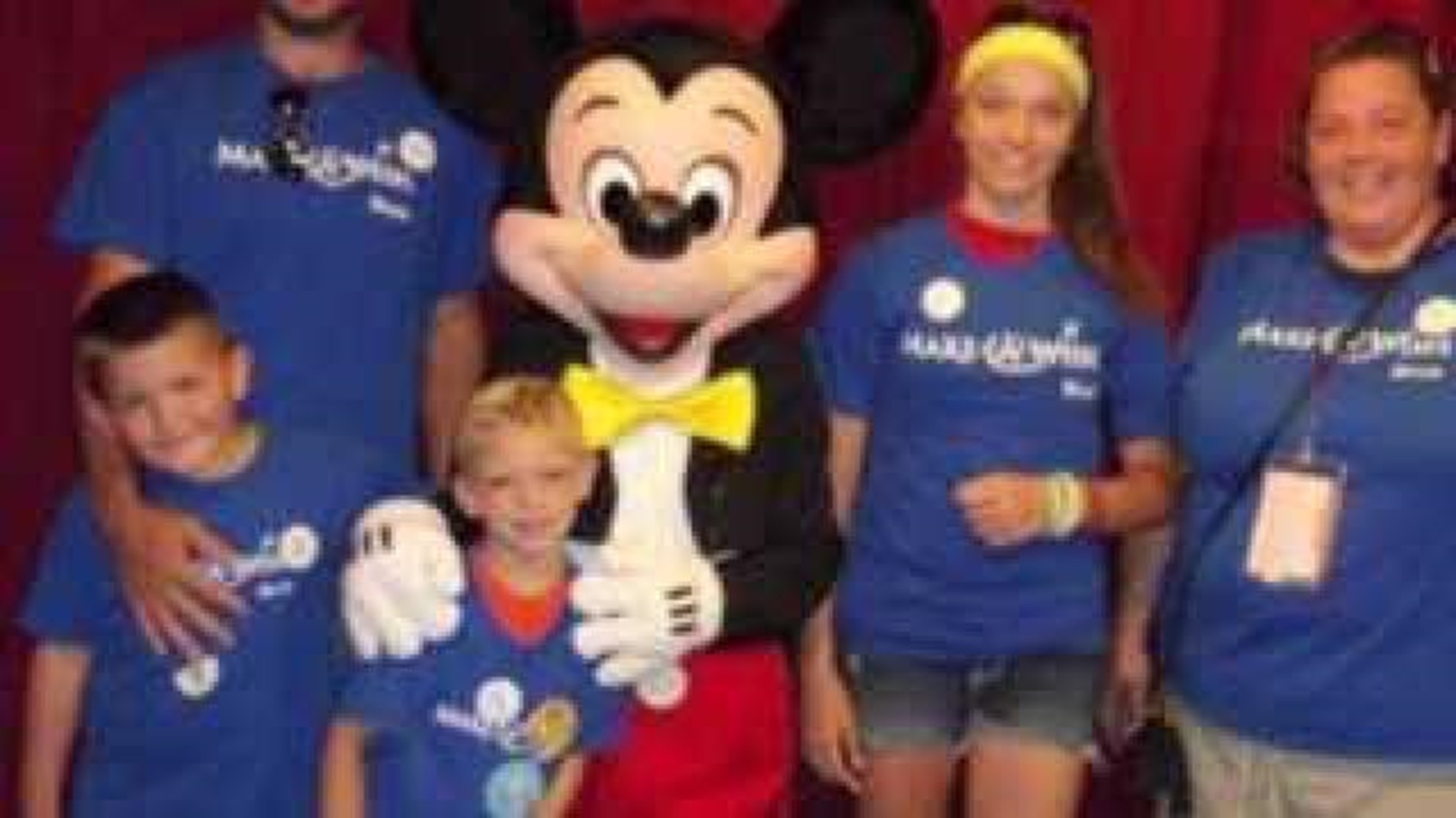 Local kid meets Mickey Mouse on Make-A-Wish trip