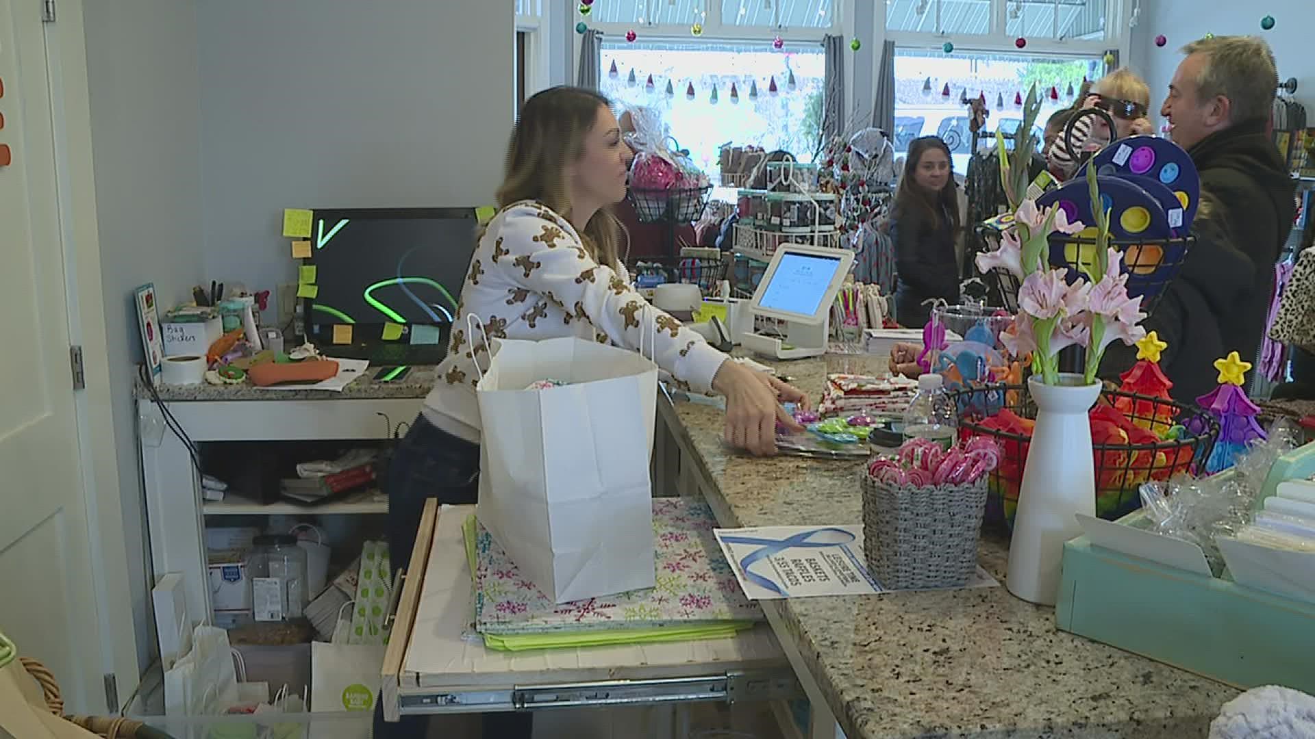 Nov. 27 is Small Business Saturday, and one business owner said shoppers will get a more personal experience at a local shop as opposed to a big retailer.