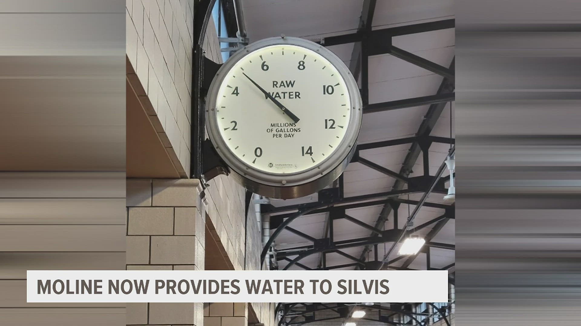 Moline will now supply around 400,000 gallons of water a day to Silvis.