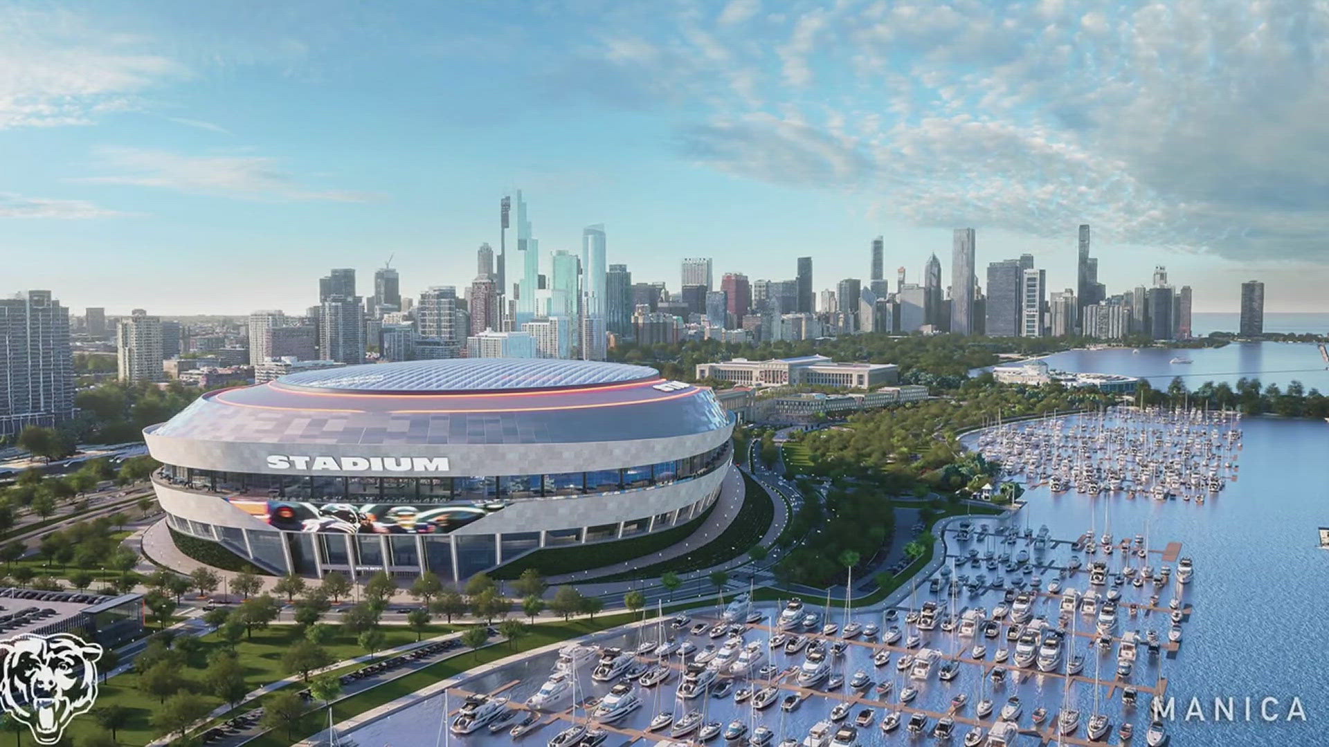 The Bears said they'd provide more than $2 billion dollars for the project, which would cover around 70%. They want the rest to be covered by the public.