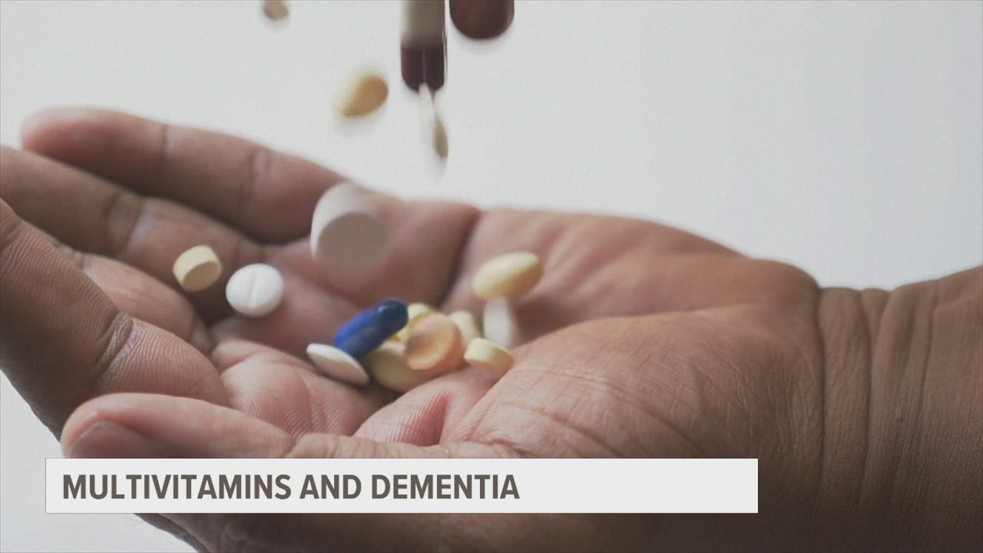New study finds a multivitamin a day could slow onset of dementia