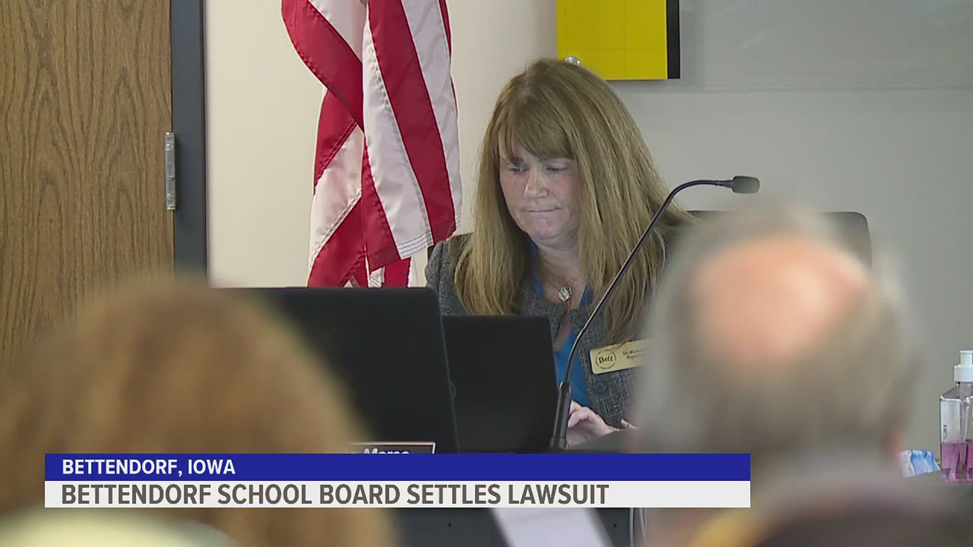 The school board agreed to settle a lawsuit filed by WQAD, the Iowa Freedom of Information Council & local media after barring reporters from a 2022 public meeting.
