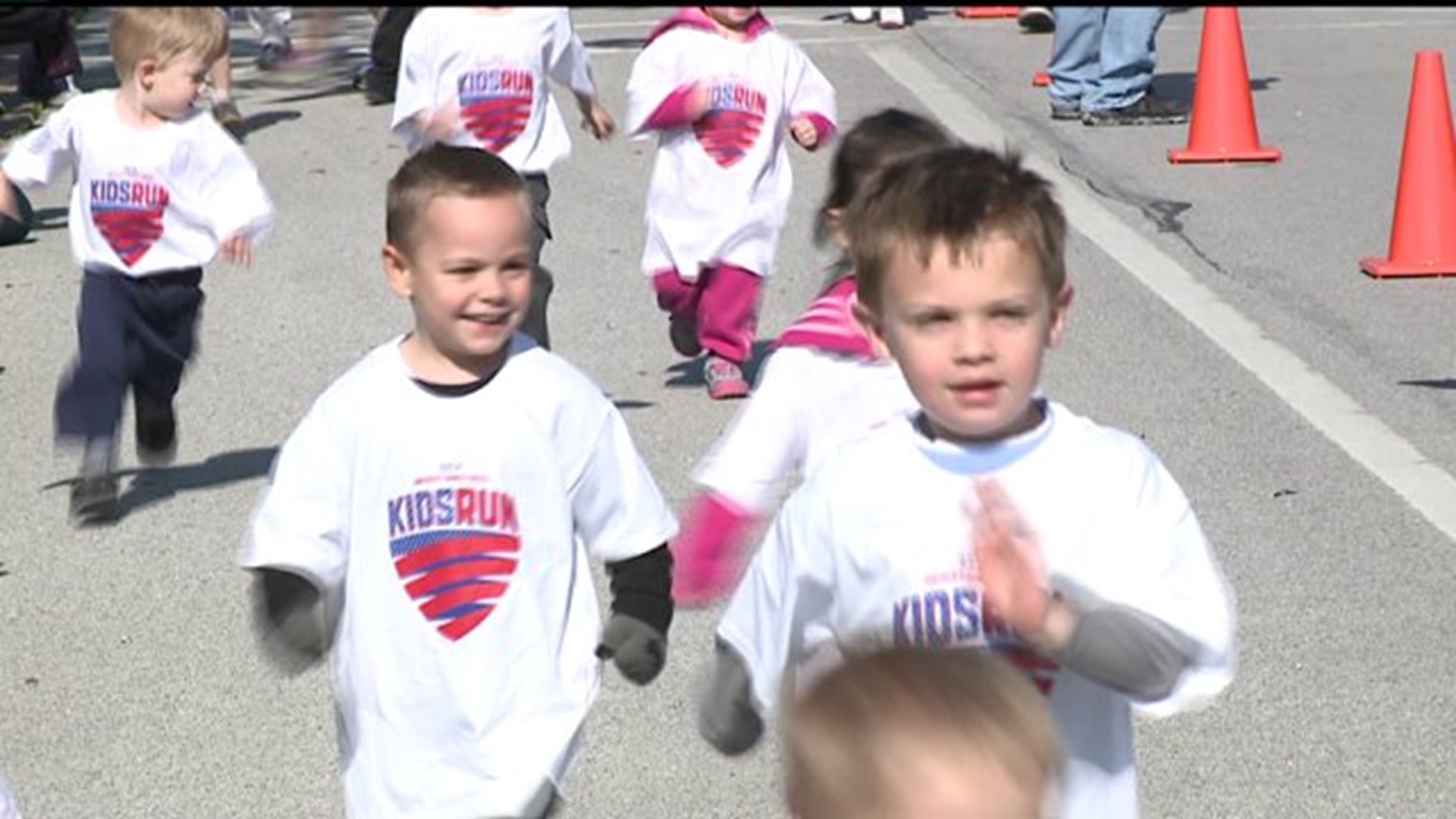Kids run honors Armed Forces Day