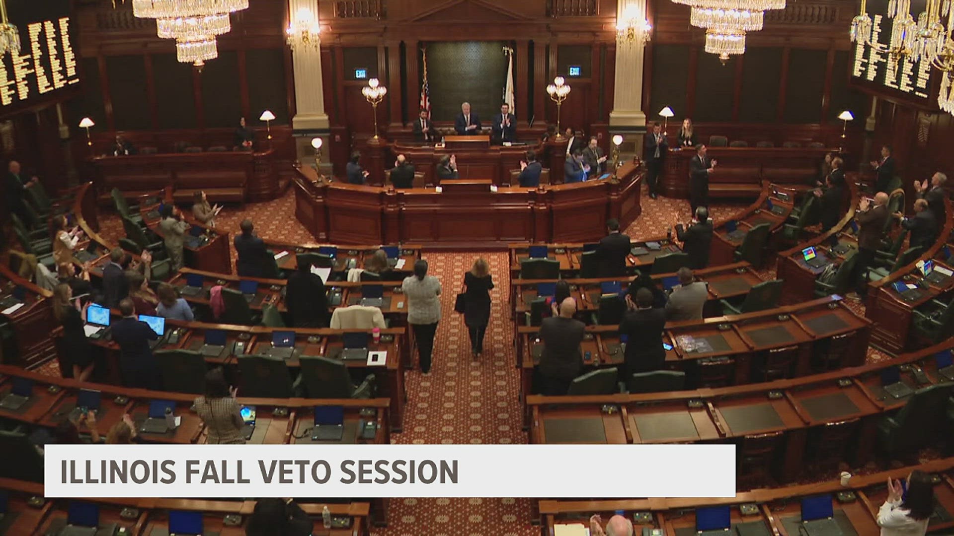 Illinois fall veto session underway