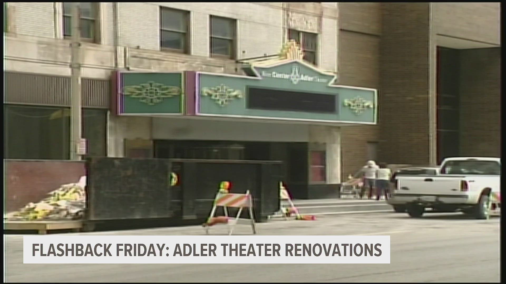 Davenports Adler Theater goes through major renovations. A plan that made it operate like a modern performing arts center.