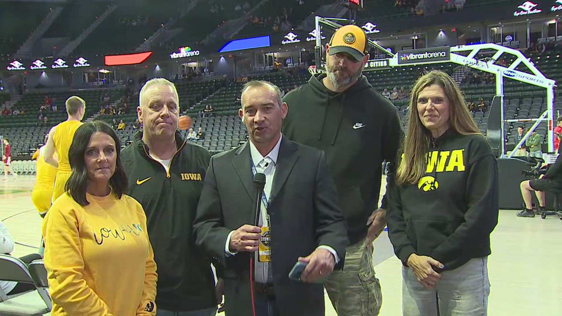 Harding and Freeman are Moline natives who now play for the Iowa Hawkeyes. The Hawks will tip off in Vibrant Arena for the first time since 1998.