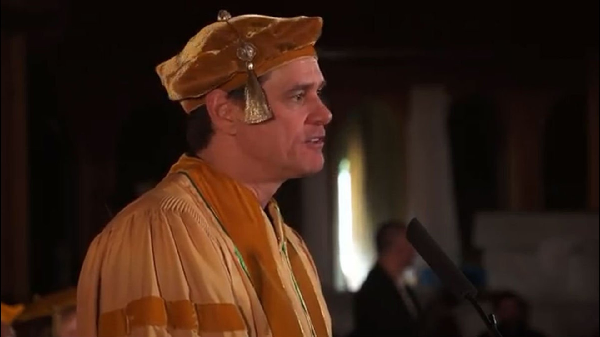 Watch Jim Carrey’s inspiring speech at an Iowa college commencement