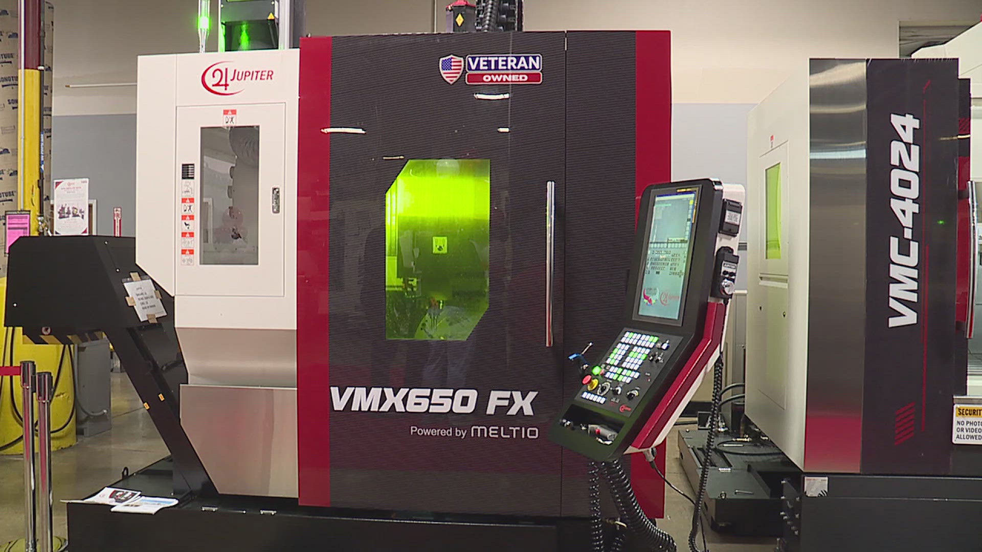 The Galesburg-based company said their CNC machines will allow them to cut down on production costs and create more jobs.