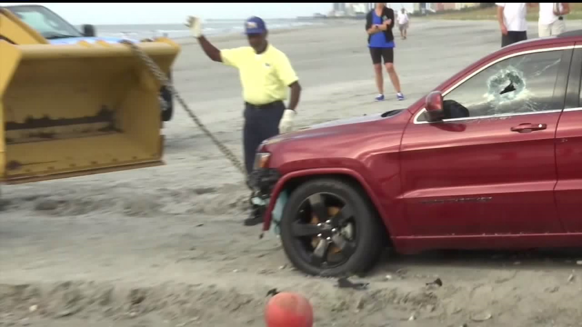 Myrtle Beach jeep is a champion against hurricanes