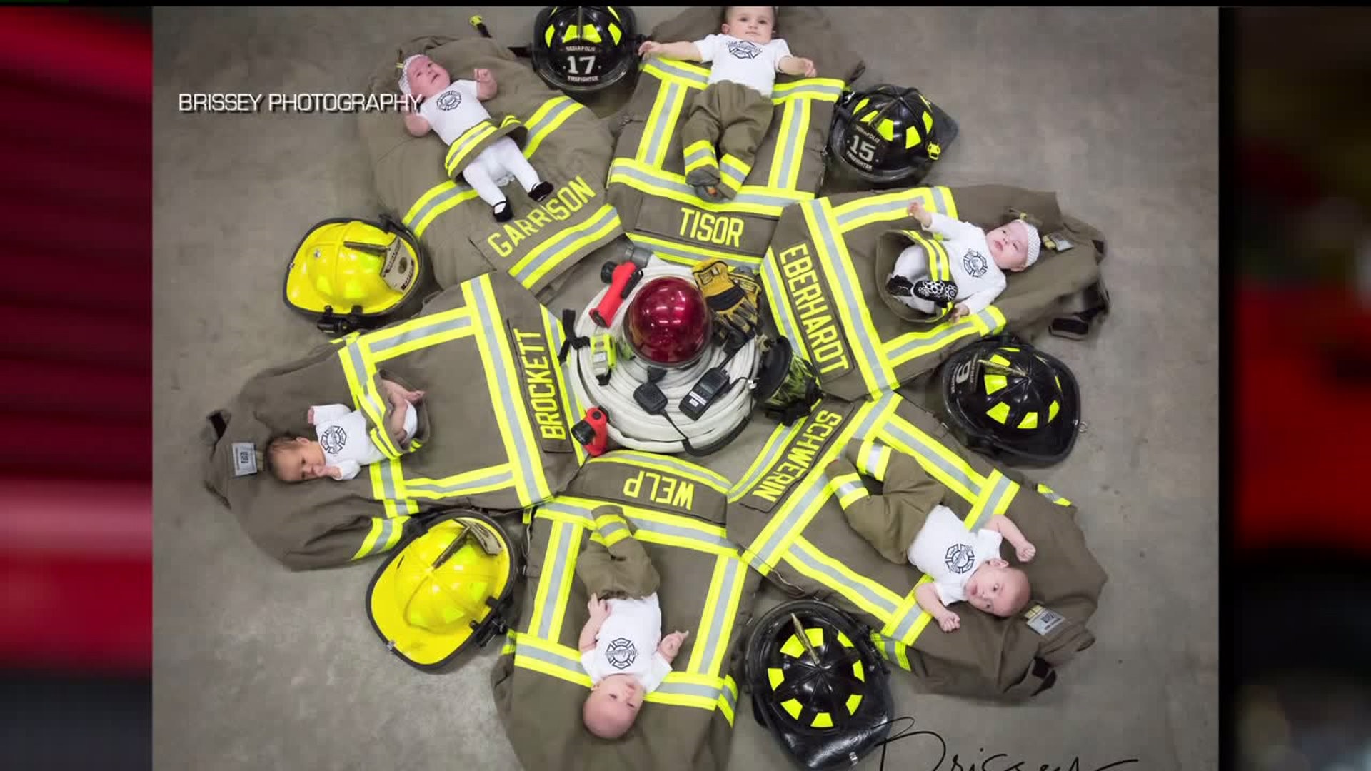 Mediapolis Firefighters have 6 babies in 7 months