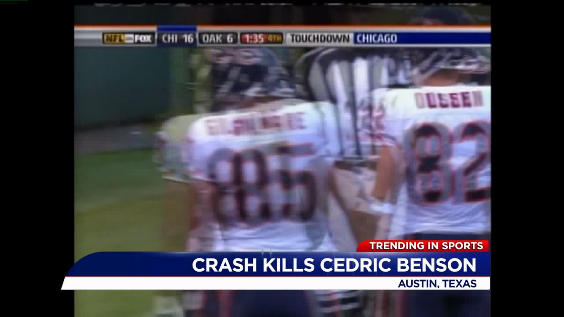 Former NFL player and Texas Longhorns star Cedric Benson dies in a motorcycle crash