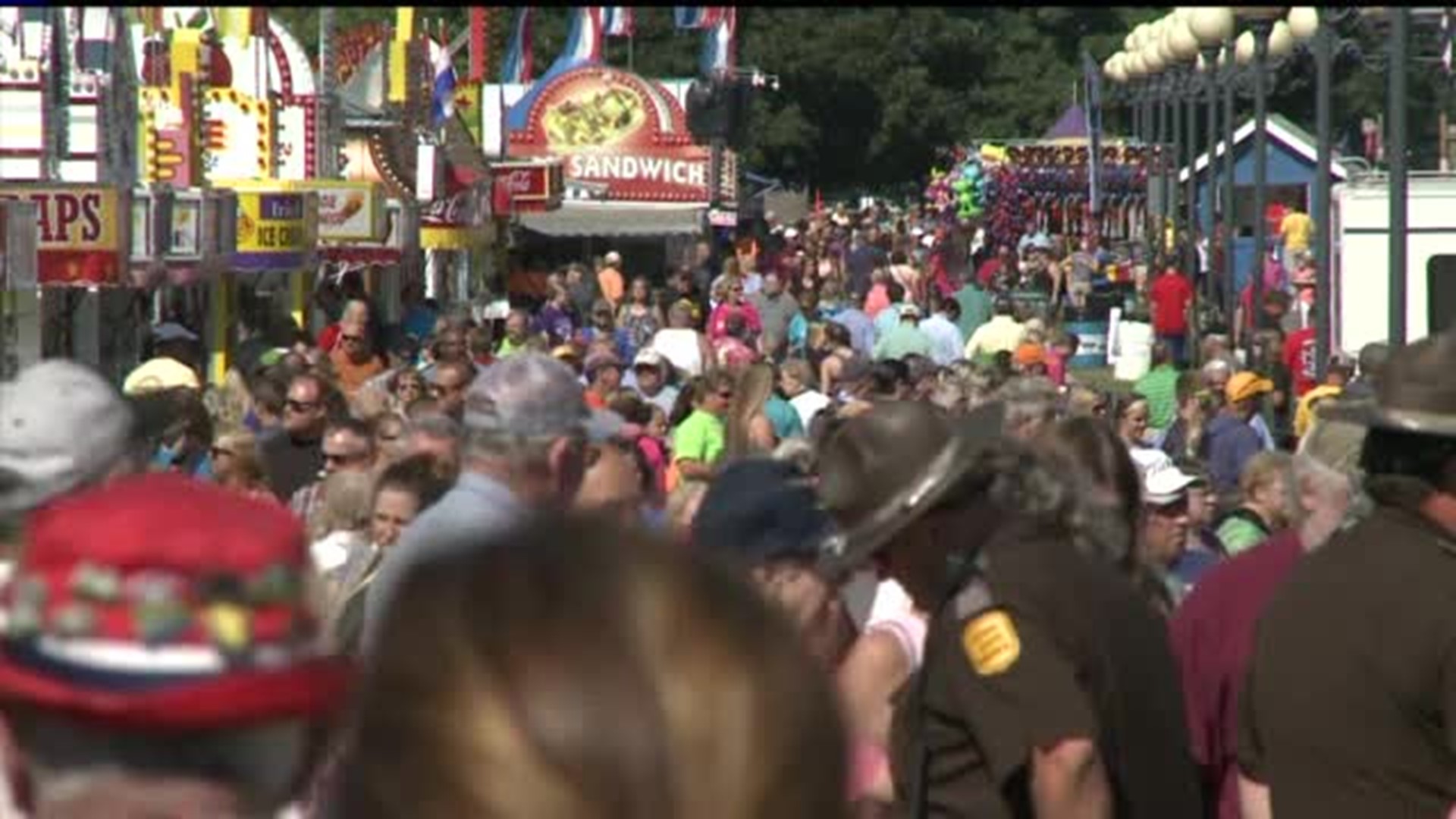 Facebook page features, and sometimes mocks, people at Iowa State Fair