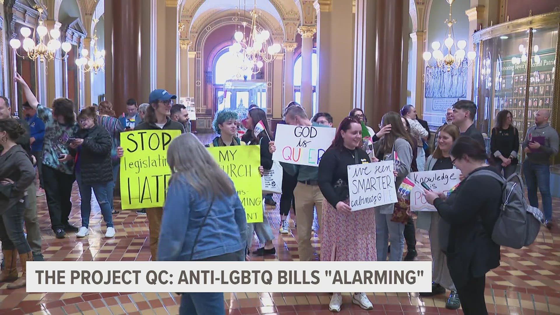 This week, Iowa lawmakers advanced legislation that seeks to define sex and change ID requirements for transgender Iowans.