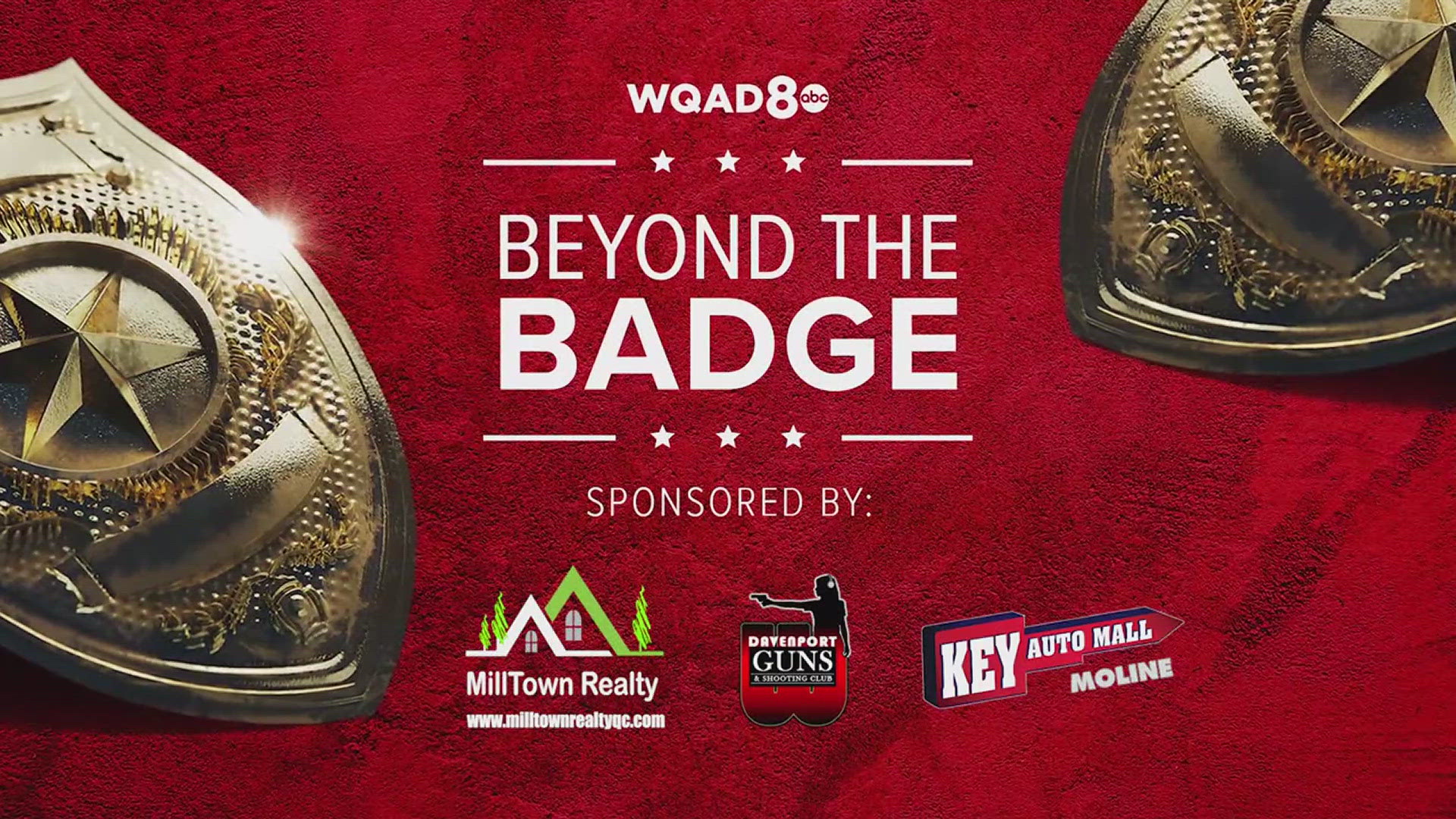 'Beyond the Badge' award recipient Lucas Rusk