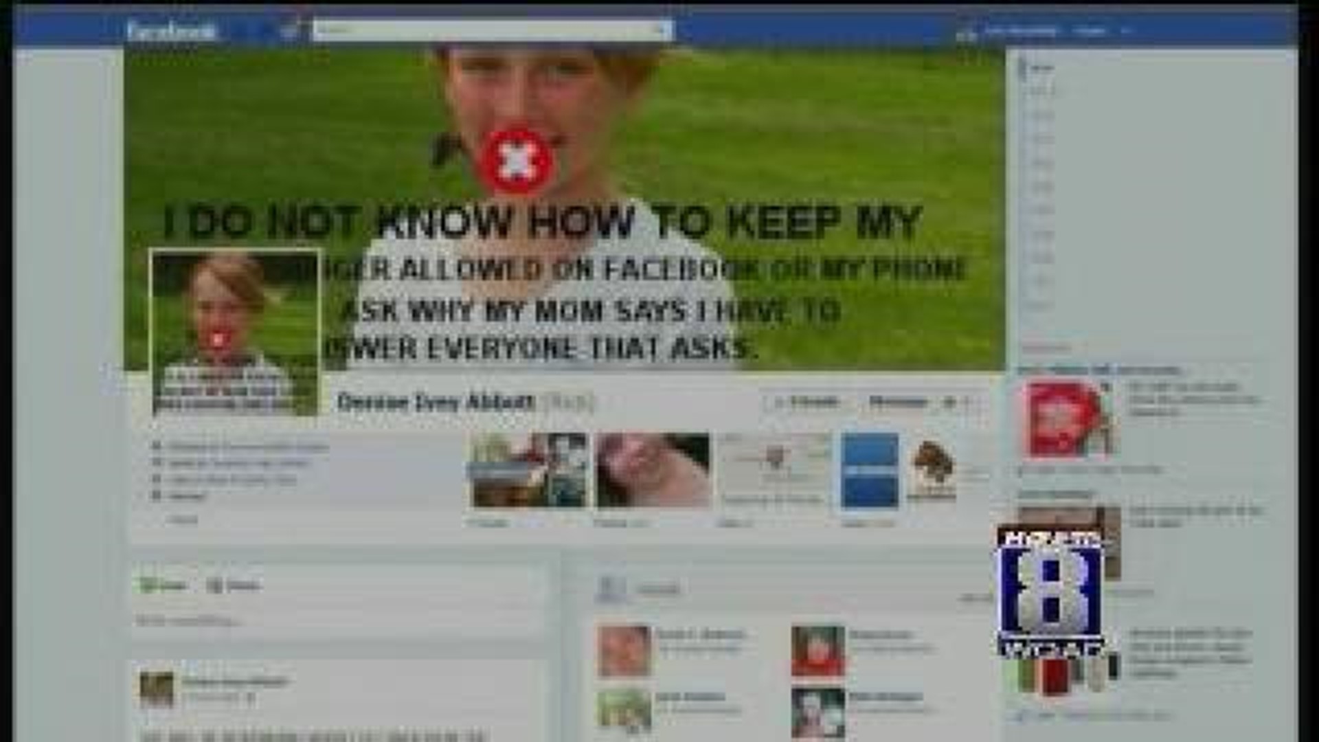 Mother uses Facebook to punish daughter