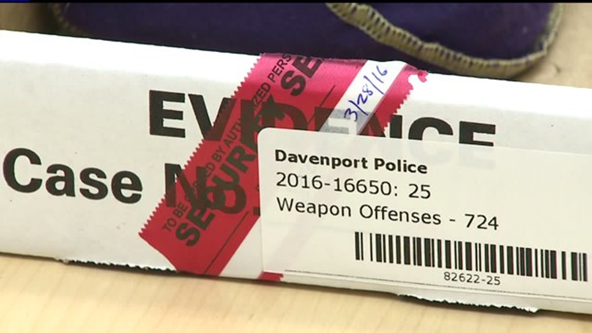 Guns seized in Davenport gun bust
