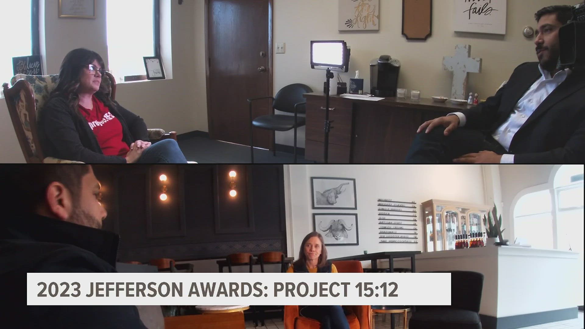 Project 15:12's mission is to "love others when life happens". See why they are being nominated for a Jefferson Award.