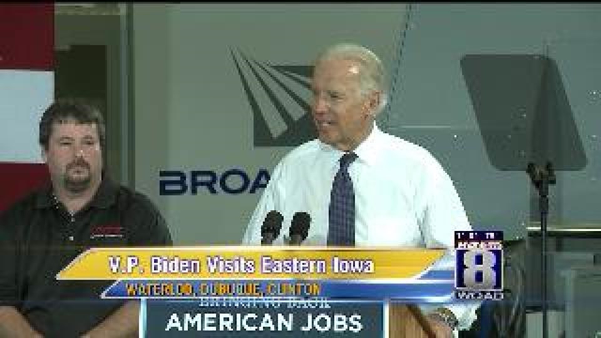 Vice President Biden Visits Eastern Iowa