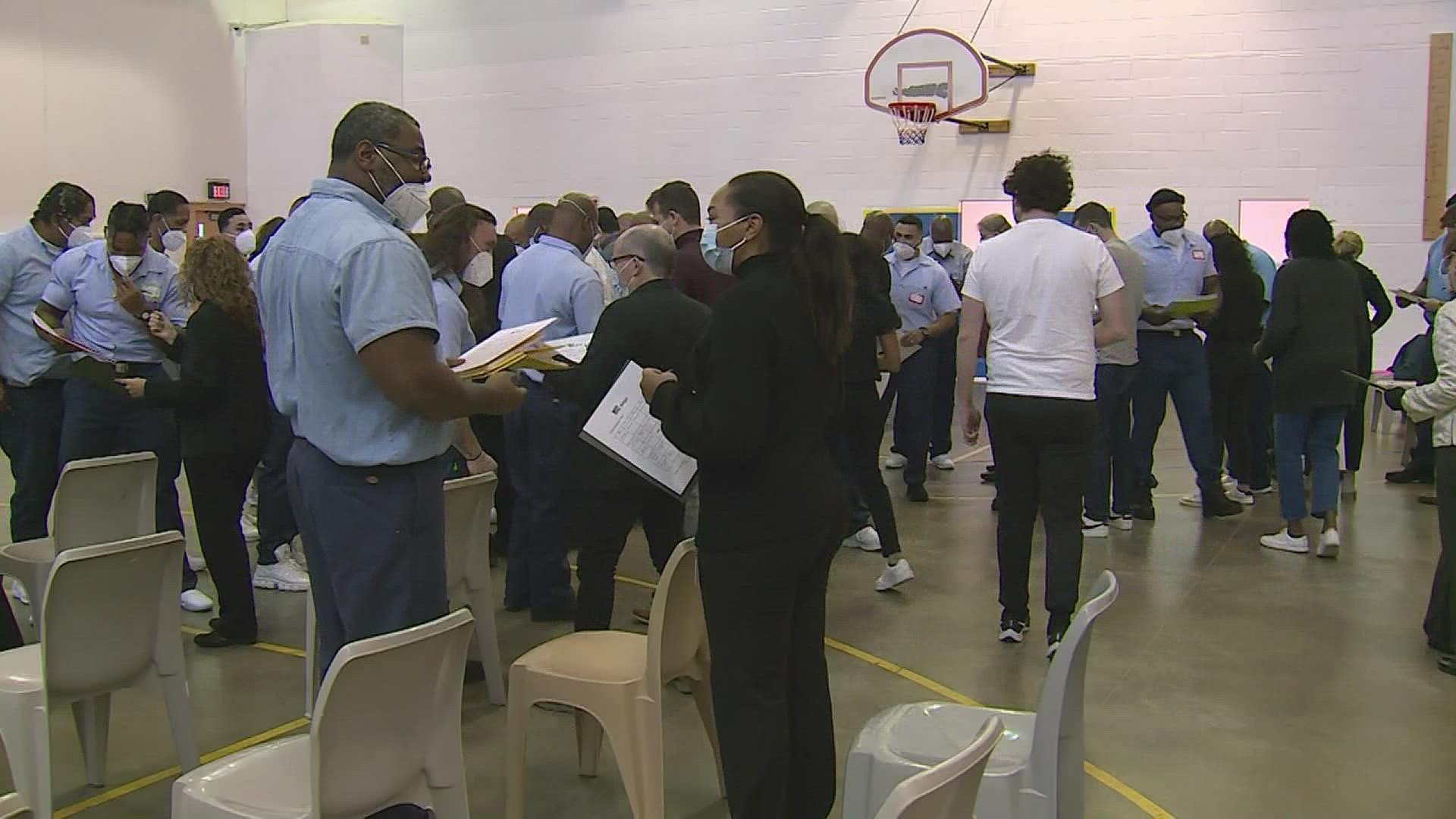 The correctional facility offers manufacturing, math and computer courses, among others, to help prepare inmates for life outside of prison.