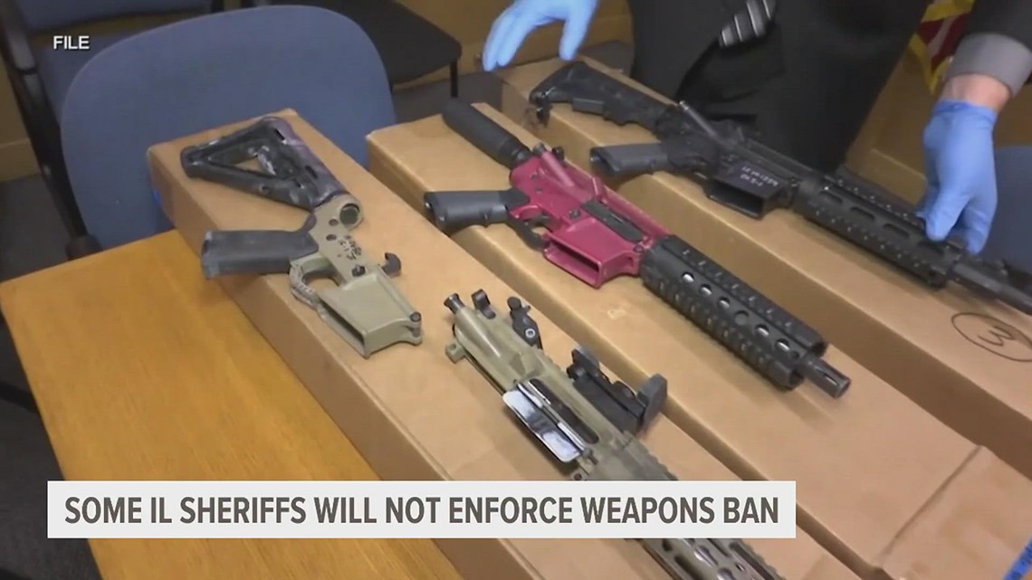 Sheriffs That Will Not Enforce Illinois' New Assault Weapons Ban | Wqad.com