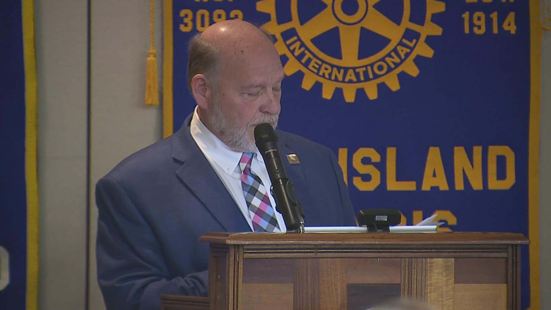 In his State of the City address, Mayor Mike Thoms said up to $7 million will be invested in downtown Rock Island in 2022.