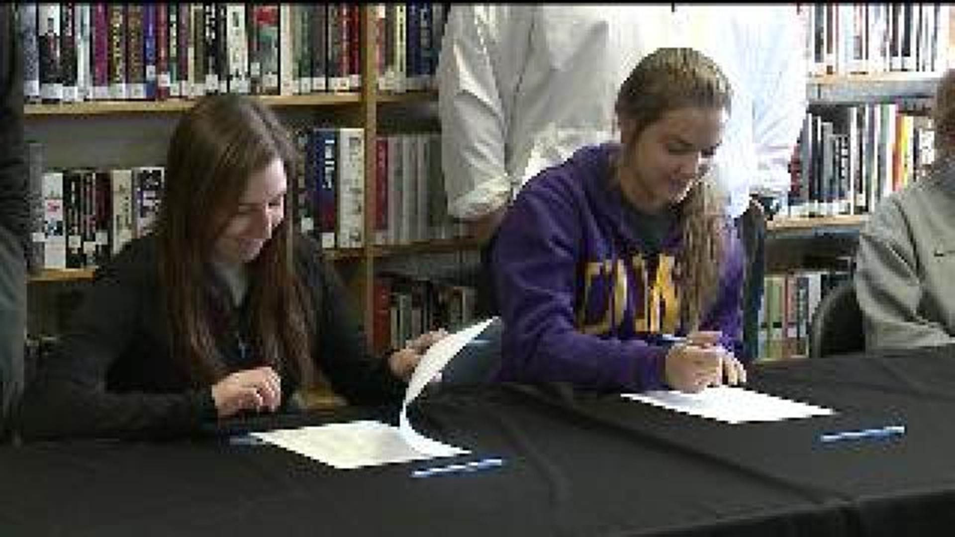 Assumption Duo Headed to Next Level