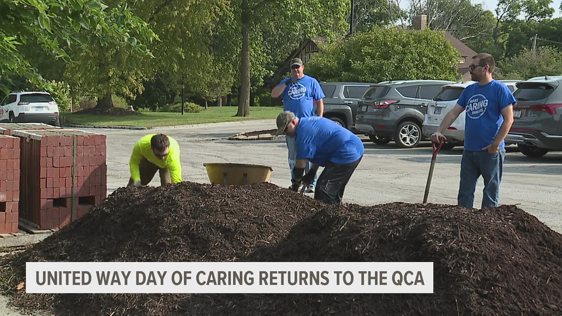 Around 1500 volunteers turned out for the charitable event across the Quad Cities. Volunteers say it was all worth it.
