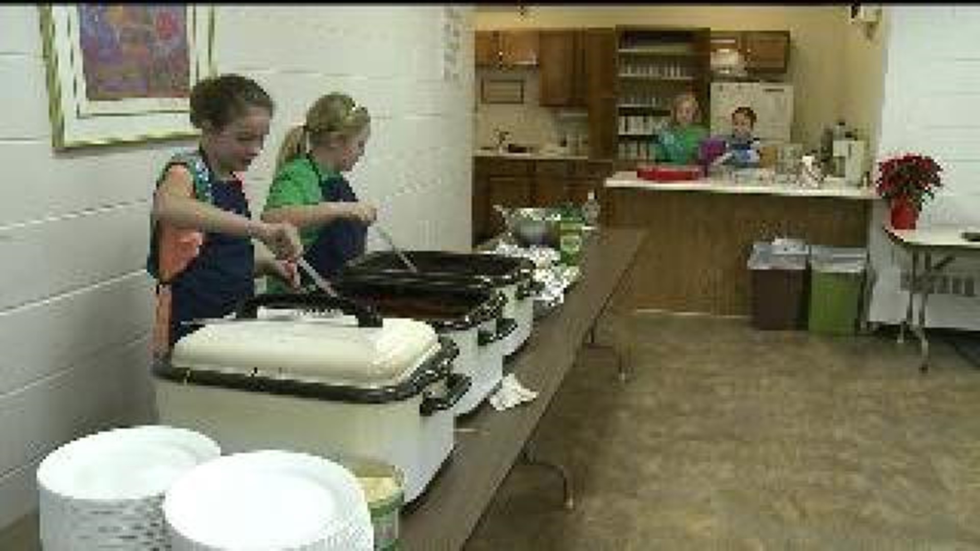 Girl Scouts organize spaghetti luncheon to help local food pantry