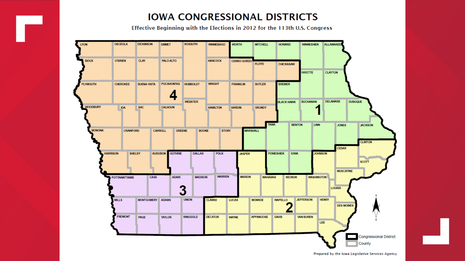 Iowa's new congressional map could mean big changes for QC voters