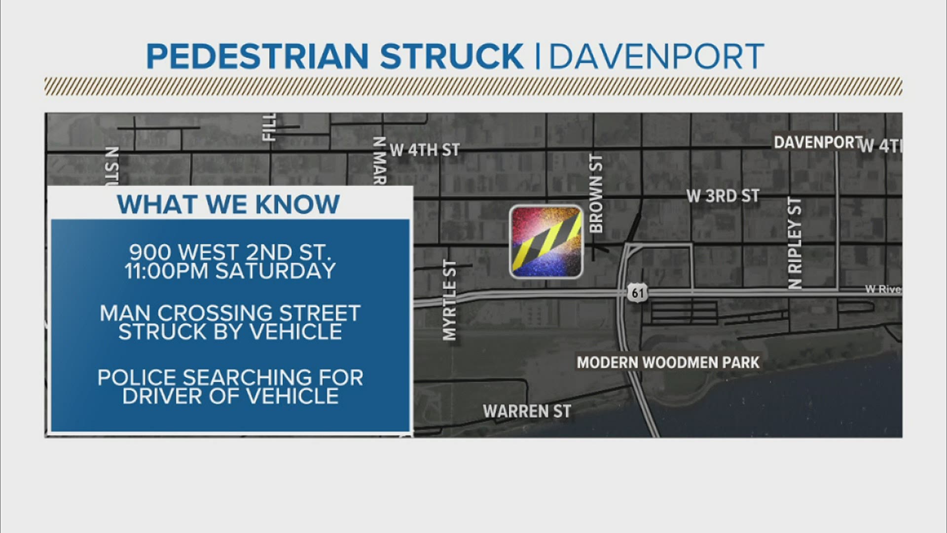 DPD has launched an investigation into a hit-and-run incident that sent a man to the hospital before midnight on May 1.
