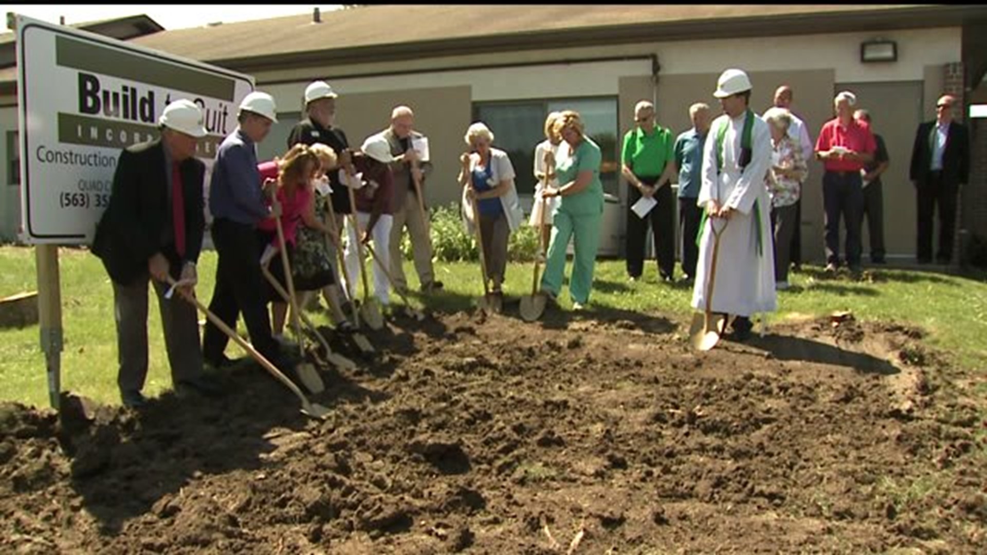 Ground Breaking for new Memory Care Unit