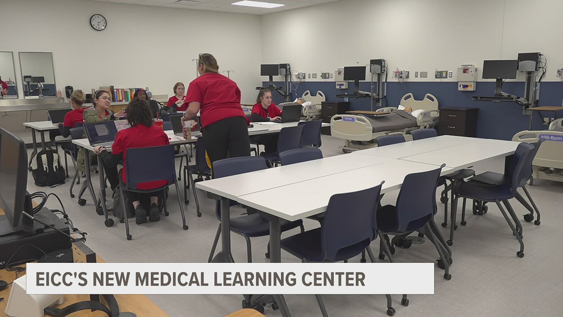 The Scott Community College renovation gives medical students expanded classrooms and simulation labs for hands-on learning.