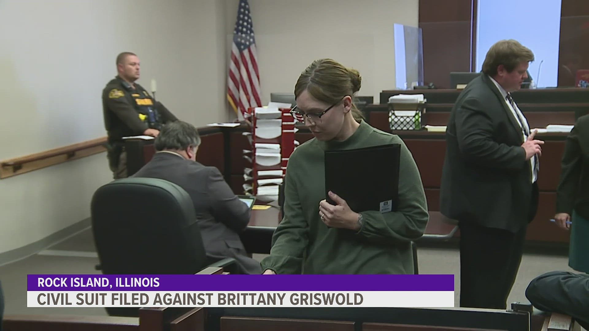 Brittany Griswold is one of three defendants in the lawsuit that was filed by the family of the victim, Cecilia Nache.