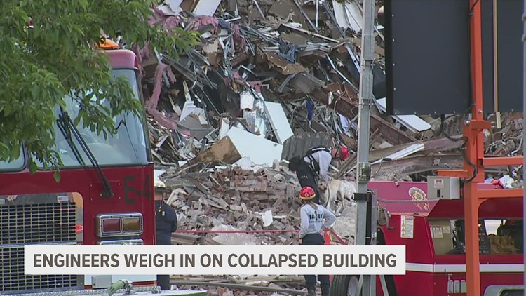 Partially collapsed Davenport apartment's age a big concern for engineering experts