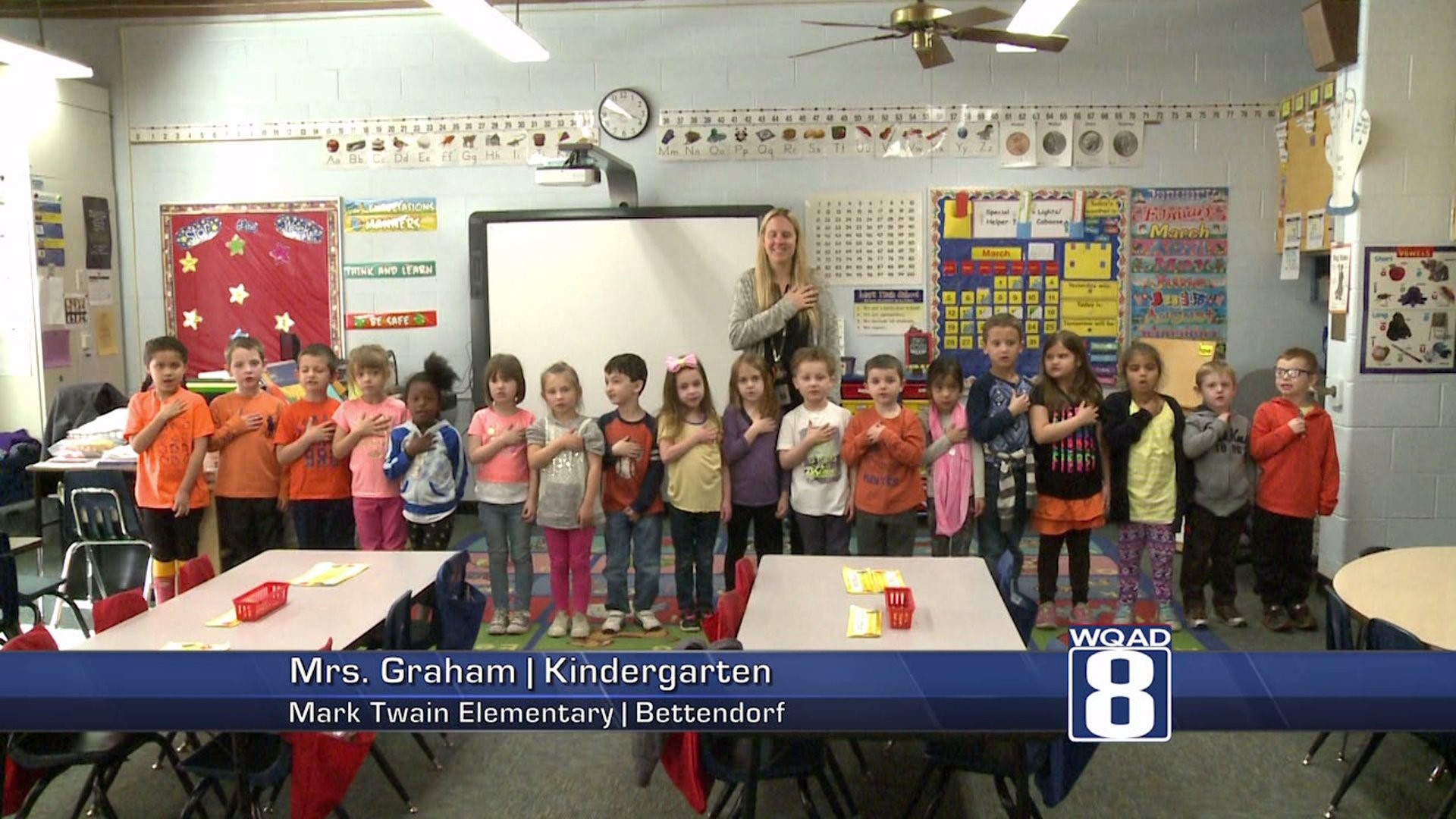 Mrs. Graham`s kindergarten class