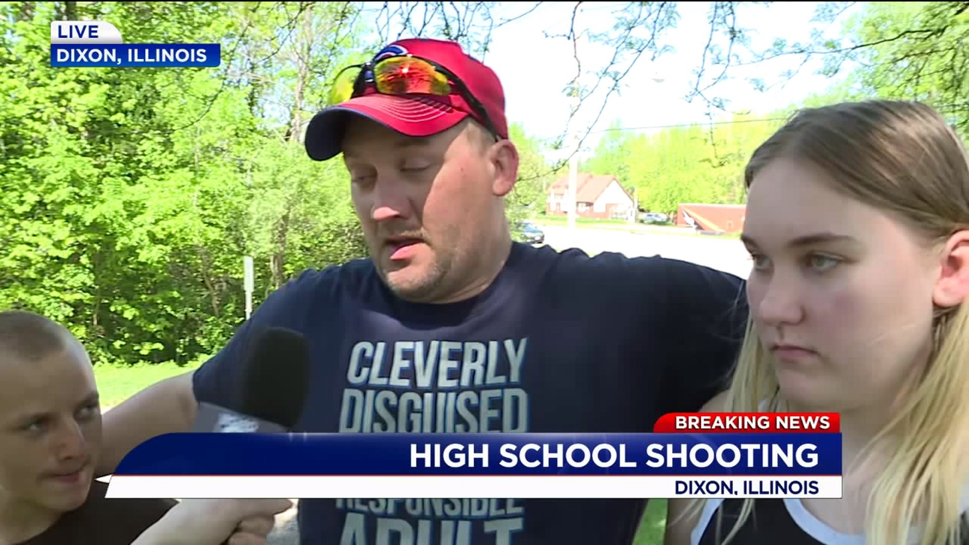 Parents and students describe the scene in Dixon