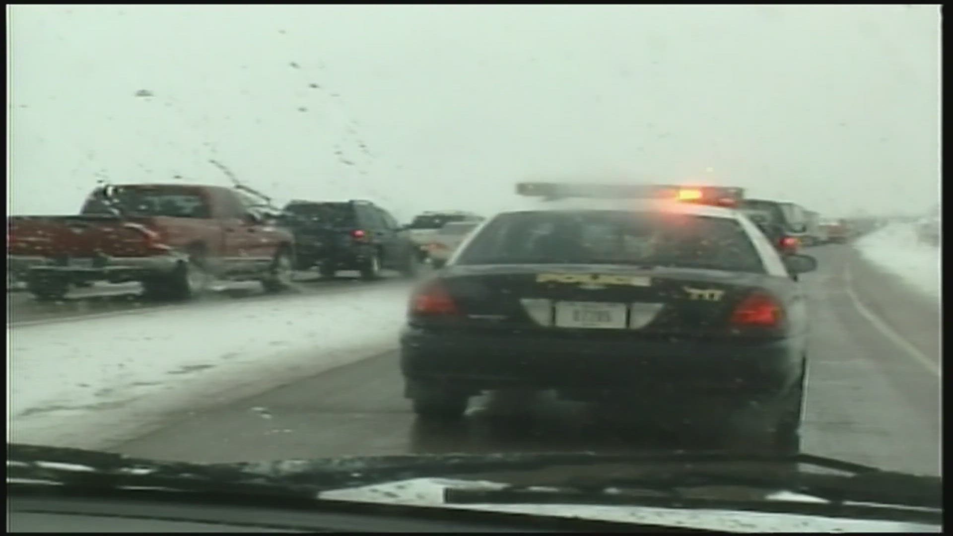 The Dec. 21 blizzard took a toll on thousands of drivers around the QC area.