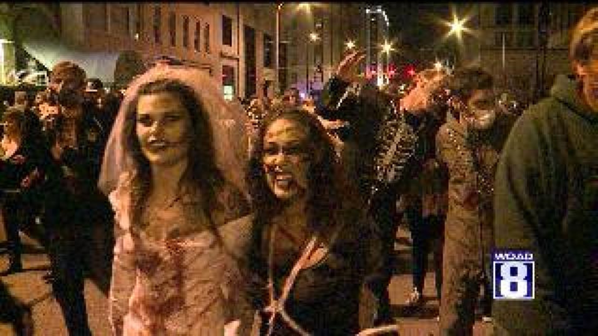 Zombies Invade Davenport Parade