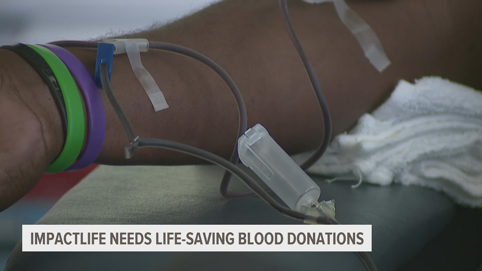 The use of blood donation never stops, including around the holidays. Here's how you can help.
